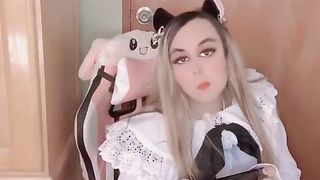 My tormentor asks me to satiate him and let him observe my piss