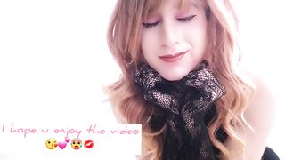 Super-Hot transgender princess with good-sized milk cans gives you her cum shot