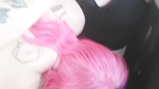 Public Trans-Lesbo Mighty Blow-Job