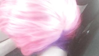 Public Trans-Lesbo Mighty Blow-Job