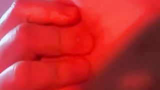 Trans Doll Plays With Boobs