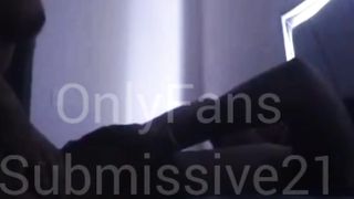 Super-Sexy Transsexual spunk-pumps down man