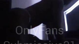 Super-Sexy Transsexual spunk-pumps down man