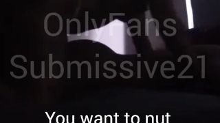 Super-Sexy Transsexual spunk-pumps down man