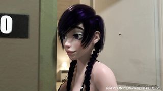 Dollar Love - Hermaphroditism Dasher Ravages Lady! Amazon, Hip Plow, Mouth Ravage, Internal Cumshot, Facial Cumshot!