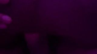 Dual Distress concluding with ball sack dribbling down my BIG BLACK COCK