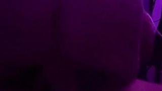 Dual Distress concluding with ball sack dribbling down my BIG BLACK COCK