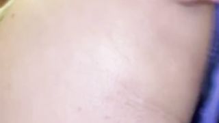 Japanese trans girl-girl Femboy sissy toying her she-creature manhood