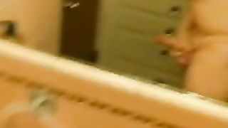 TRANSSEXUAL gets Insatiable on Restroom, Blows A Load in Bury