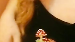 TRANSSEXUAL gets Insatiable on Restroom, Blows A Load in Bury