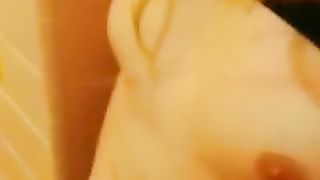 TRANSSEXUAL gets Insatiable on Restroom, Blows A Load in Bury