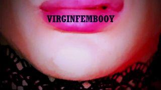 STEAMING JISM IN GULLET! Self Deepthroat pop-shot compilation VIRGINFEMBOOY