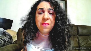 Transgirl Zoey demonstrating off her stellar soles and arse while jacking