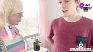 Step Stepbro's Day Off - TRANSSEXUAL Karabella Hermaphroditism Teaser