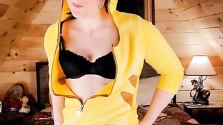 Pikachu-tgirl gasps on faux-cock, globs trans spunk & POINT OF VIEW bangs wolf wolf. It's supah effective!