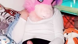 Puppy gets wanked and shoots torrid spunk