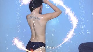 Steamy Transgender Striptease and have fun her spear