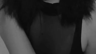 T-Girl Muddy conversing to you POINT OF VIEW then she jism in your gullet