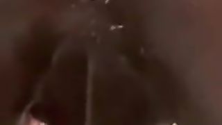 Crossdressing Sissy shove spunk out bussy