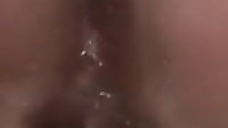 Crossdressing Sissy shove spunk out bussy