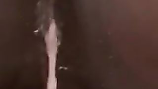 Crossdressing Sissy shove spunk out bussy