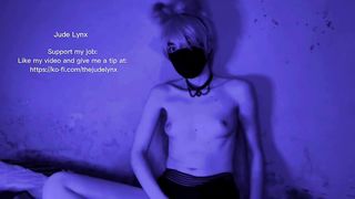 JUDE LYNX — FTM FEMBOY WITH A MASSIVE FUCK-STICK IN HIS THONG