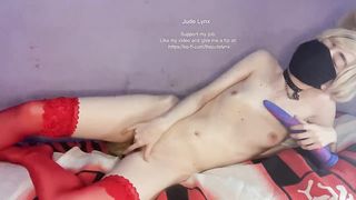 JUDE LYNX — FTM LYNX MAN ROMPING HIMSELF IN A PET HAVE FUN TEACHING
