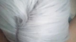 this gal addicted to my unshaved trouser snake gives me a fellatio