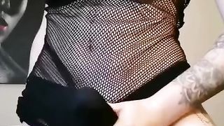 Trans swelling compilation strung up tgirl