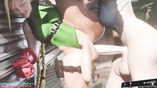 Transgirl Boning on a Curve Rigid