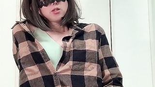 Japanese-crossdresser - Adorable She-Male otokonoko onanism five