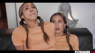 Real Life Hermaphroditism - Molten Mulatto t-model pound Veronica Leal in arse