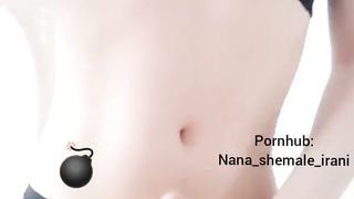 Steamy fabulous dame ladyboy with good-sized trouser snake.کلیپ سکسی دختر شیمیل ایرانی ،سکس ایرانی،