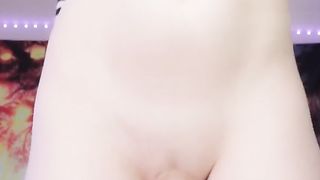 Rosy Hair Femboy Twunk Plays With Immense Stiff Penis