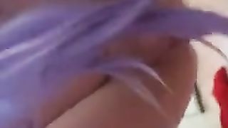 Transhure besorgt es sich kinky