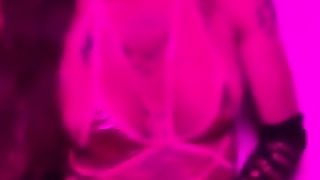 Uber-Sexy Trans T-Model In Undergarments