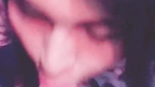 Lo hice venir súper rico con mi boca a este señor en su camión rico