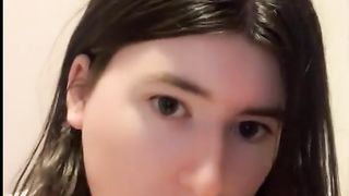 Trans Oswinn has Joy with Electro-Hitachi and then Gives Head