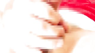 女装サンタ、潮吹きアナルオナニーしてたら気持ちよくなりすぎて何が出てるのかわからなくなっていた話。女装サンタ。