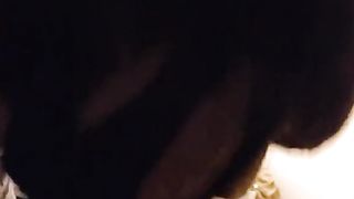 【伪娘】婷萱帮小哥哥口活 口到自己都湿了