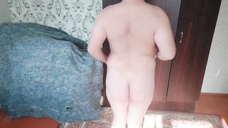 Light-Haired T-Girl Super-Fucking-Hot Humungous Bootie Bum Good-Sized Melons Diminutive Orbs Steaming Transgirl