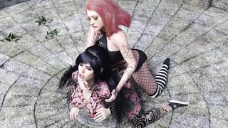 The Wiccan Woods Practice - Futa cartoon