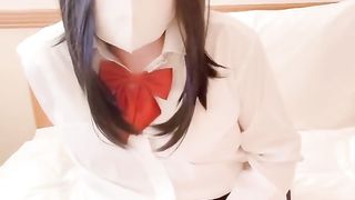 女装子,,制服,オナニー,アナル,美人,可愛い,日本人