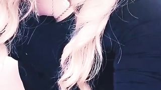 Trans Female Cowers And Urinates