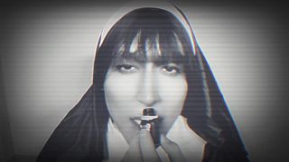 Hard-core Ass fucking Gape Fetish Nun Cracking Her Swears with Fake penis