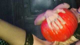 Hermaphroditism Witch Testicle tonic Packs a Pumpkin