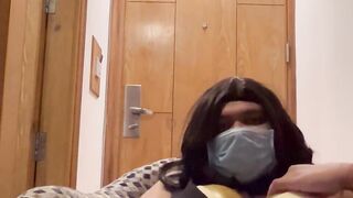 Indian Sissy Femboy Crossdresser Jessica Jizz flow Onanism