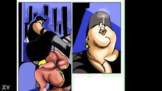 PLUS-SIZE SHEMALE FUCK-FEST COMIC