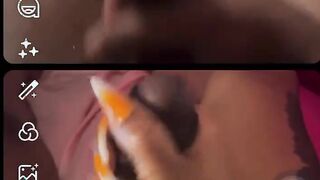 Making DL Jizz On FaceTime Masturbating My Pretty Man sausage