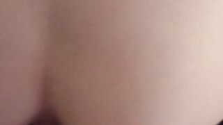 Determined to smash my she-creature girlfriend while she was doing work on the computer